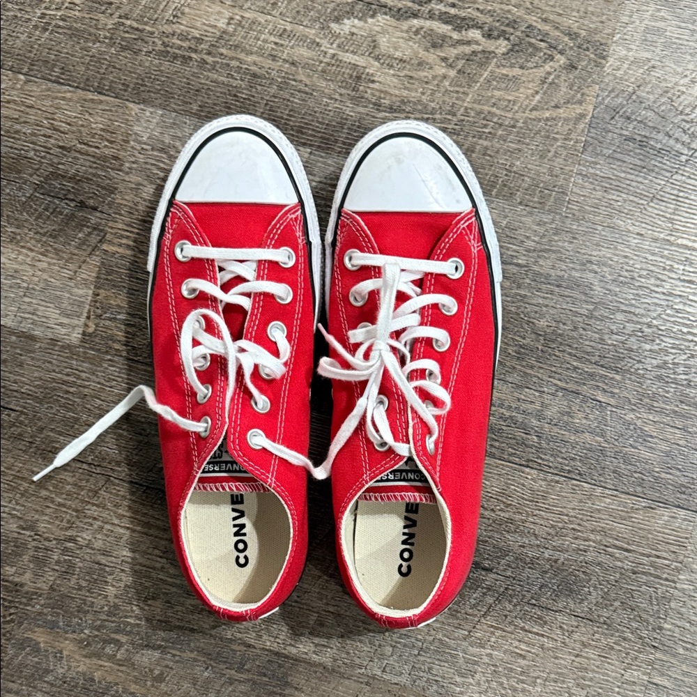 Converse Womens Red Sneakers